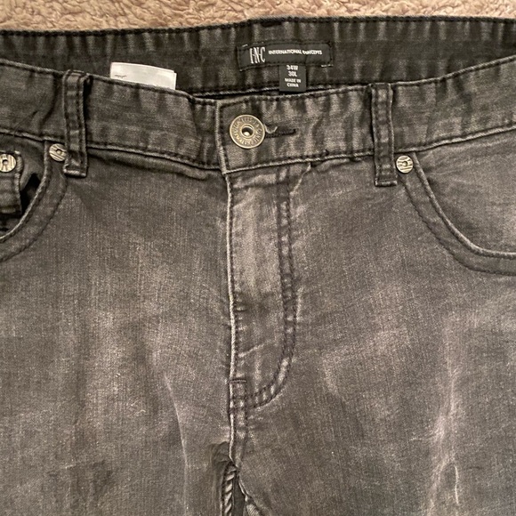 Men faded black Stockholm Skinny Fit jeans”I.N.C” - Picture 5 of 6